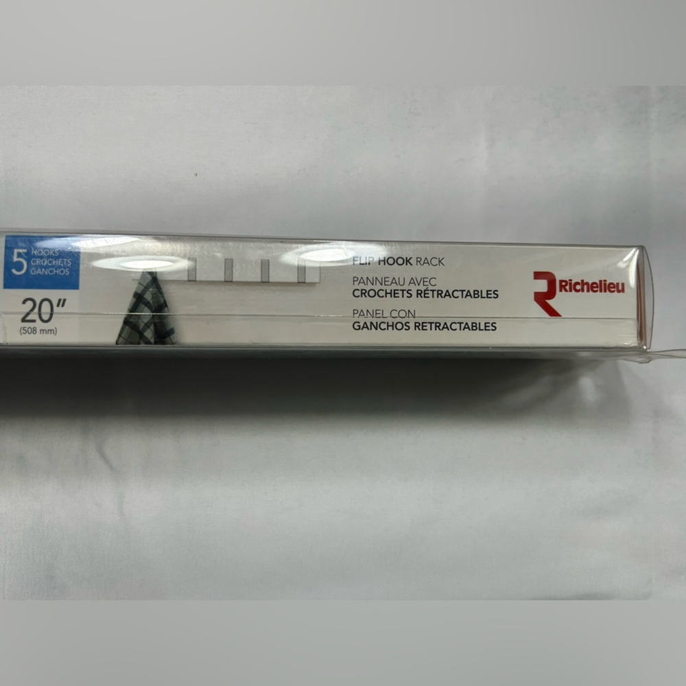RICHELIEU Modern Hook Rack 2 For $30 - Picture 5 of 7
